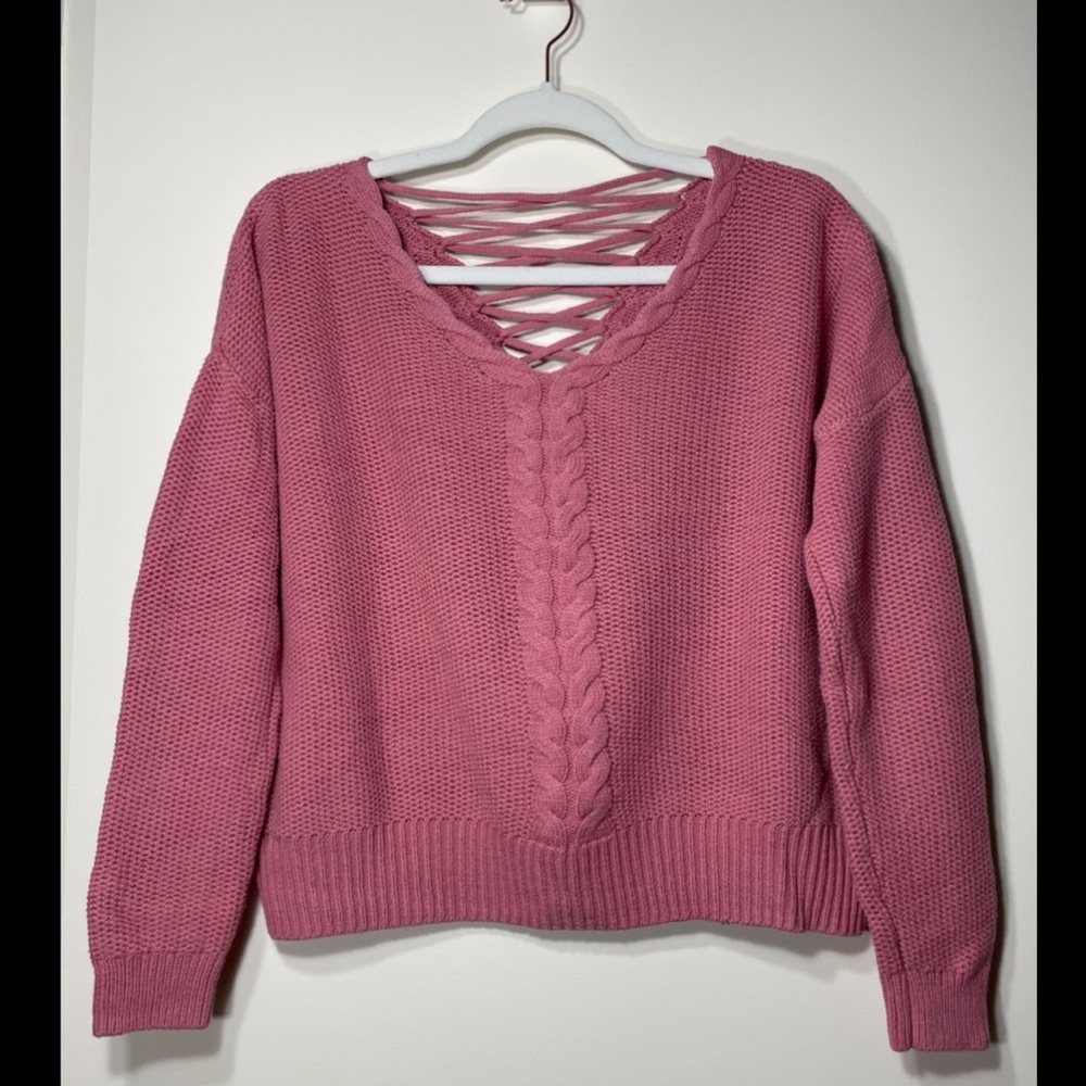 Miss Selfridge Unique Pink Sweater View 4